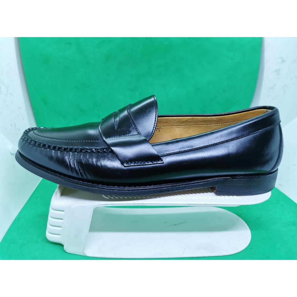 Sebago Cayman II Penny Loafers Men's Size 11 EEE Extra Black Leather Made in USA - Picture 15 of 16